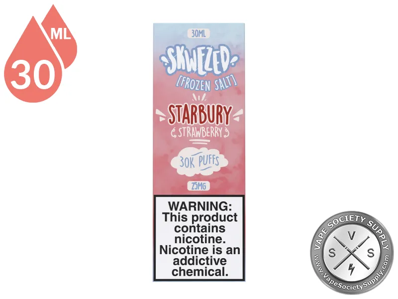 Strawberry Iced by Skwezed Salt 30ml box
