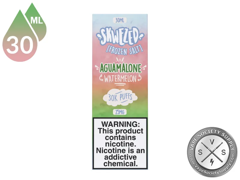 Watermelon Iced by Skwezed Salt 30ml box