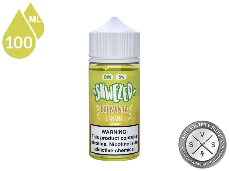 Banana by Skwezed 100ml bottle