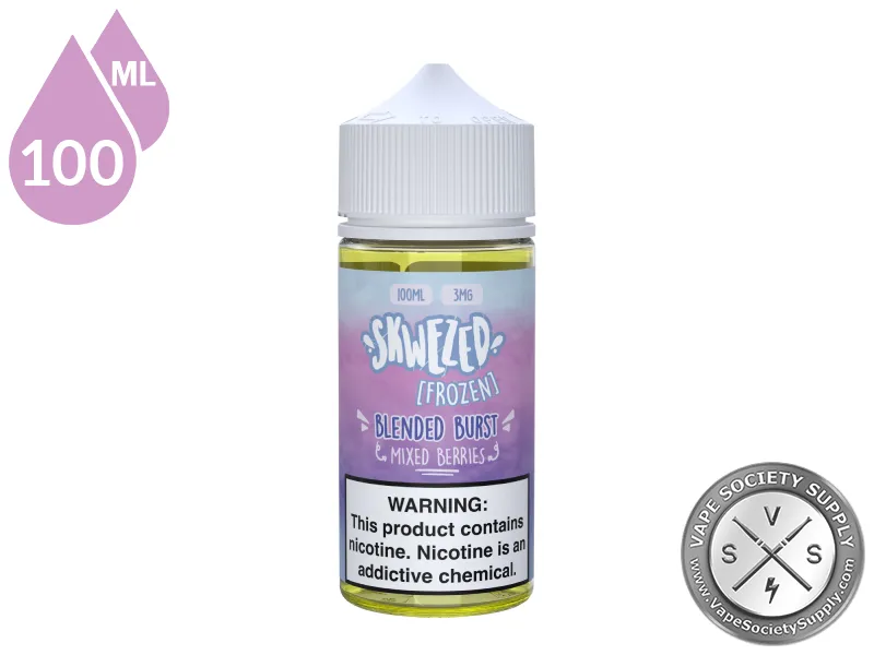 Mixed Berries Iced by Skwezed 100ml bottle