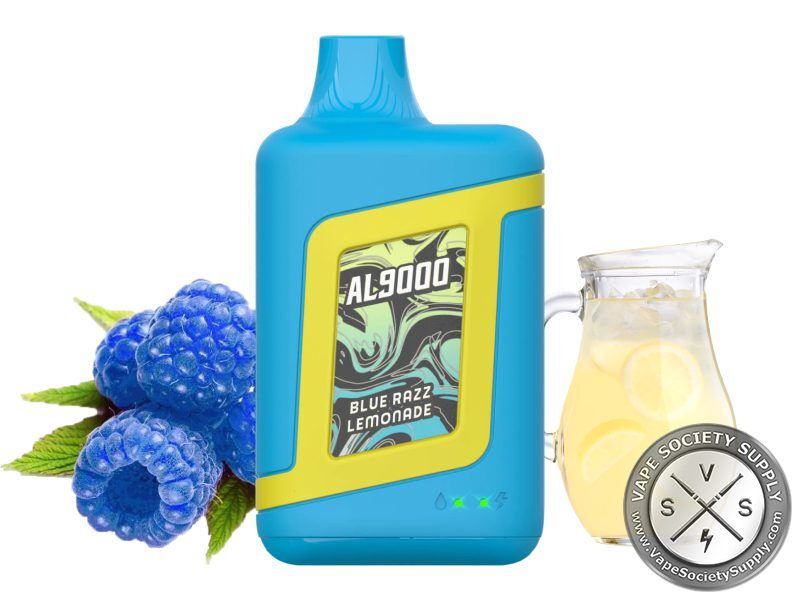 Novo Bar AL9000 Disposable 9000 Puff Blue Razz Lemonade