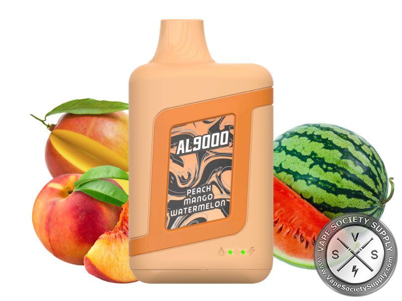 Novo Bar AL9000 Disposable 9000 Puff Peach Mango Watermelon
