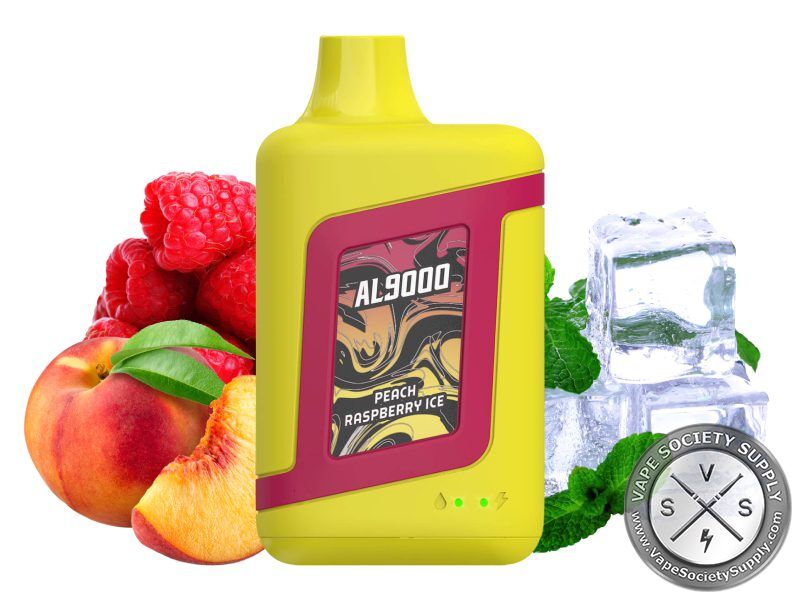 Novo Bar AL9000 Disposable 9000 Puff Peach Raspberry IC