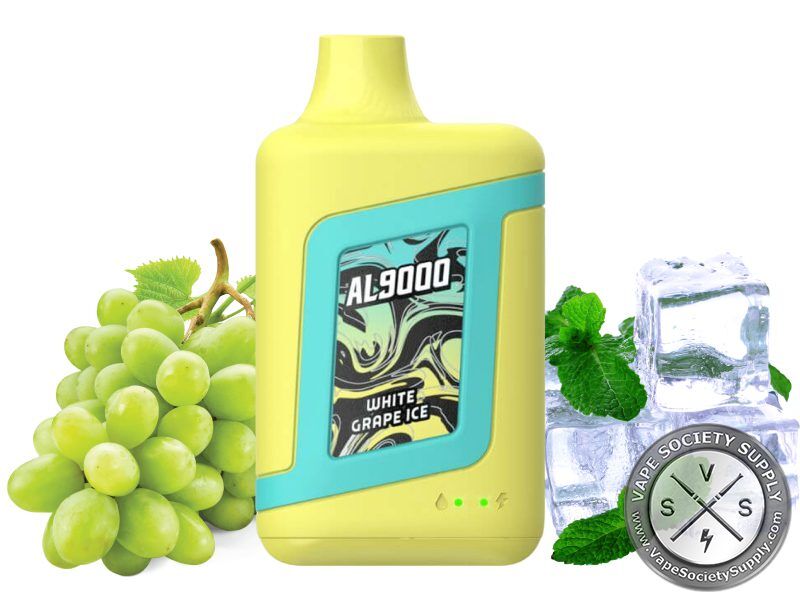 Novo Bar AL9000 Disposable 9000 Puff White Grape Ice
