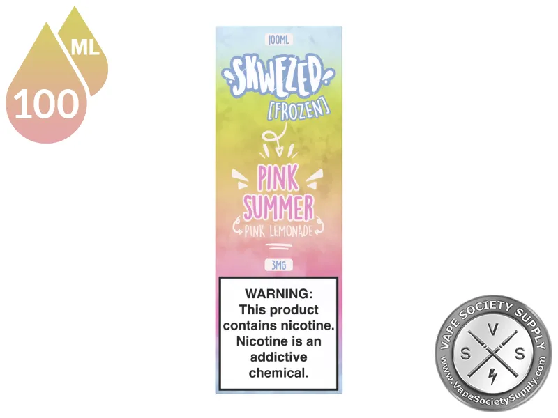 Pink Lemonade Iced by Skwezed 100ml box