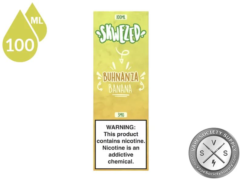 Banana by Skwezed 100ml box