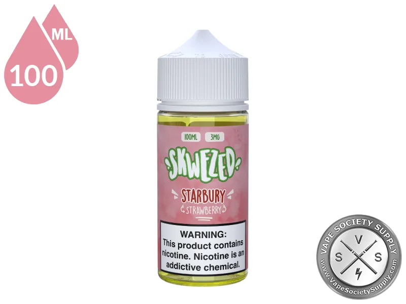 Strawberry by Skwezed 100ml bottle
