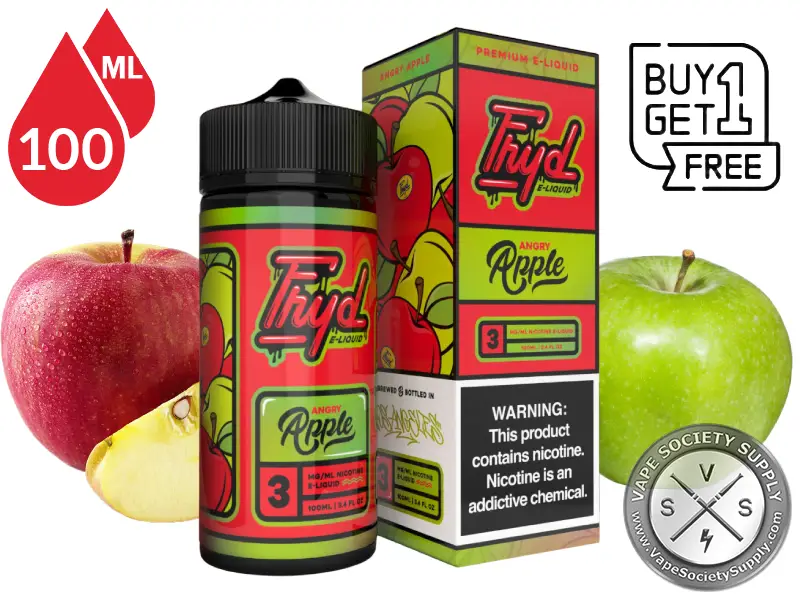 Angry Apple FRYD E-LIQUID 100ml