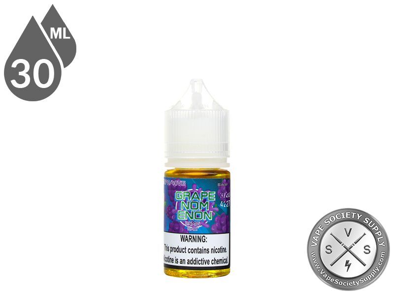 Grapenomenon by Nomenon Salt 30ml bottle, front label