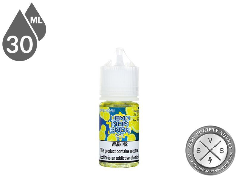 Lemonomenon by Nomenon Salt 30ml bottle, front label