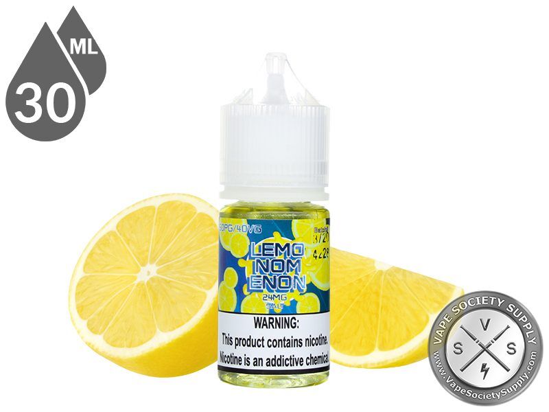 Lemonomenon by Nomenon Salt 30ml bottle with lemons