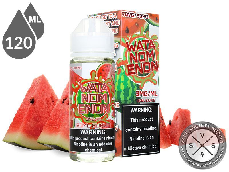 Watanomenon by Nomenon 120ml bottle and box with watermelon slices