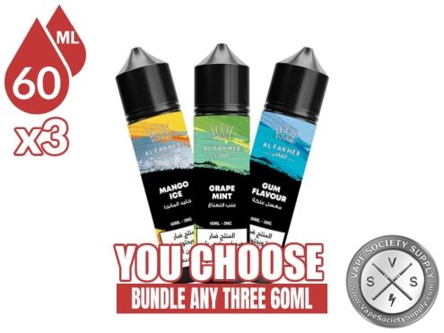 AL Fakher E-Juice Bundle 3 60ml (180ml)