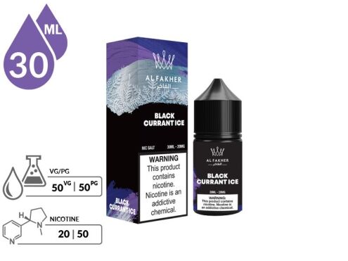 Black Currant Ice Al Fakher Nicotine Salt info