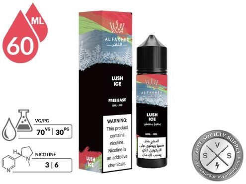 Lush Ice Al Fakher E-liquid info
