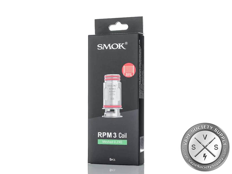SMOK RPM 3 Coil box, Meshed 0.23Ω, 5 pcs