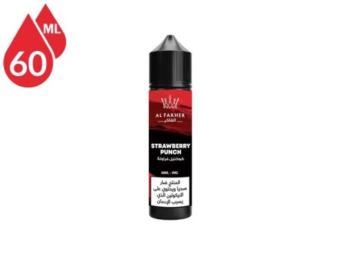 Strawberry Punch Al Fakher E-liquid bottle