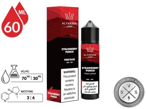 Strawberry Punch Al Fakher E-liquid info