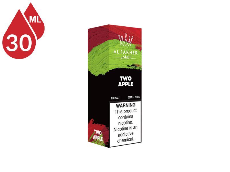 Two Apple Al Fakher Nicotine Salt box