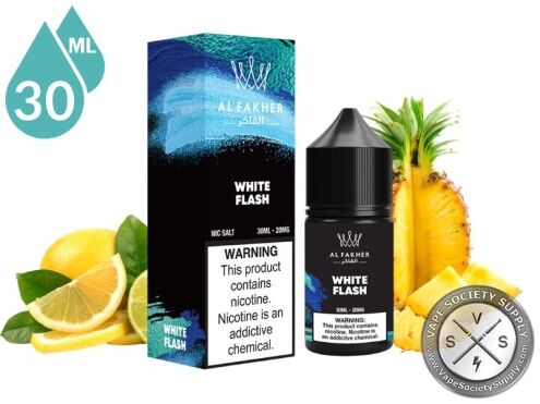 White Flash Al Fakher Nicotine Salt