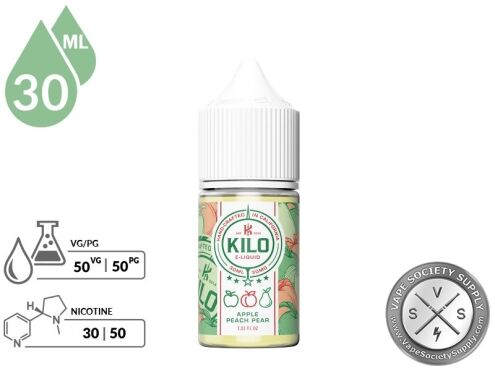 Apple Peach Pear KILO SALT info