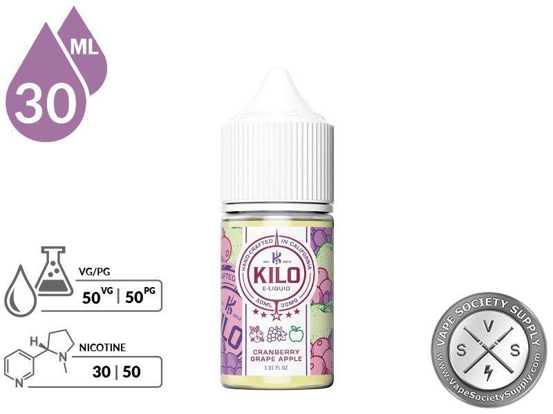 Cranberry Grape Apple KILO SALT info