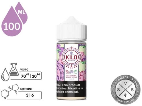 Cranberry Grape Apple KILO info