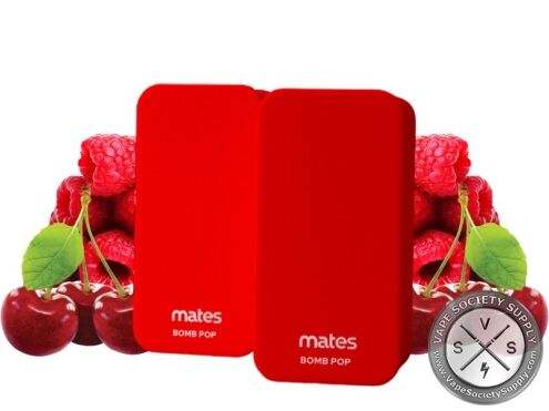 7 Daze Mates 15K Bomb Pop pods with raspberries and cherries