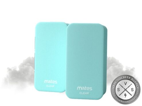 7 Daze Mates 15K Clear pods with a vapor cloud