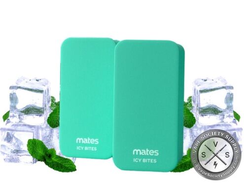 7 Daze Mates 15K Icy Bites pods with ice cubes and mint