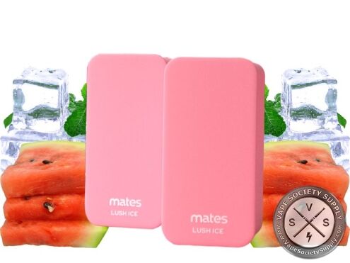 7 Daze Mates 15K Lush Ice pods with watermelon and ice