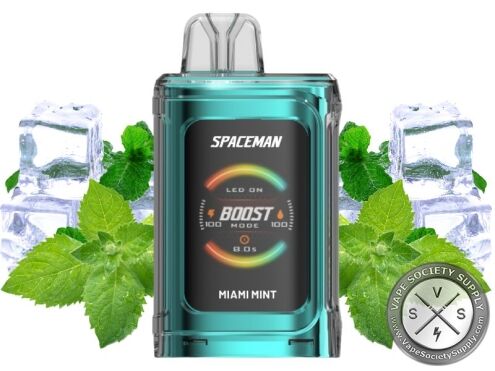 Spaceman Prism 20k Disposable Vape Miami Mint