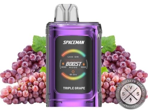 Spaceman Prism 20k Disposable Vape Triple Grape