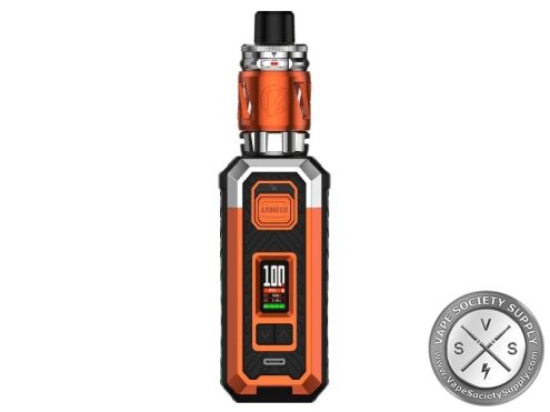 Vaporesso Armour S kit in Orange with the iTank 2