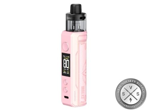 Voopoo DRAG X2 pod mod kit in glow pink with a PnP X pod