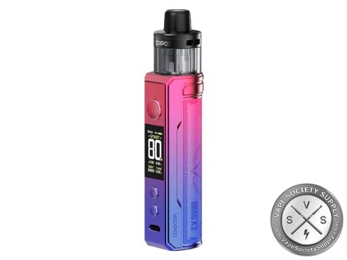 Voopoo DRAG X2 pod mod kit in modern red with a PnP X pod