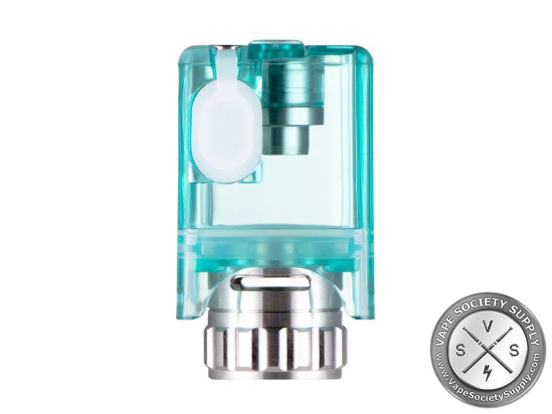 dotAIO V2 replacement tank in Tiffany Blue: a tiffany blue reservoir with the silicone fill plug