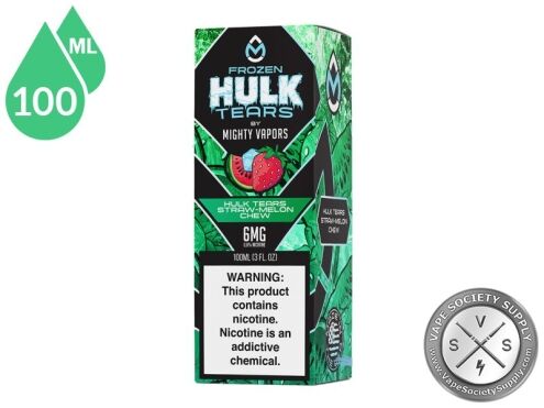 Frozen Hulk Tears Straw Melon Chew – Hulk Tears box