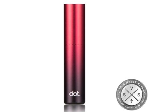 dotmod Switch by dot battery in Red Obsidian, a red to black gradient with the dot logo