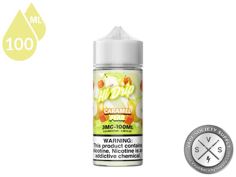 Caramel Pear by Hi Drip 100ml bottle