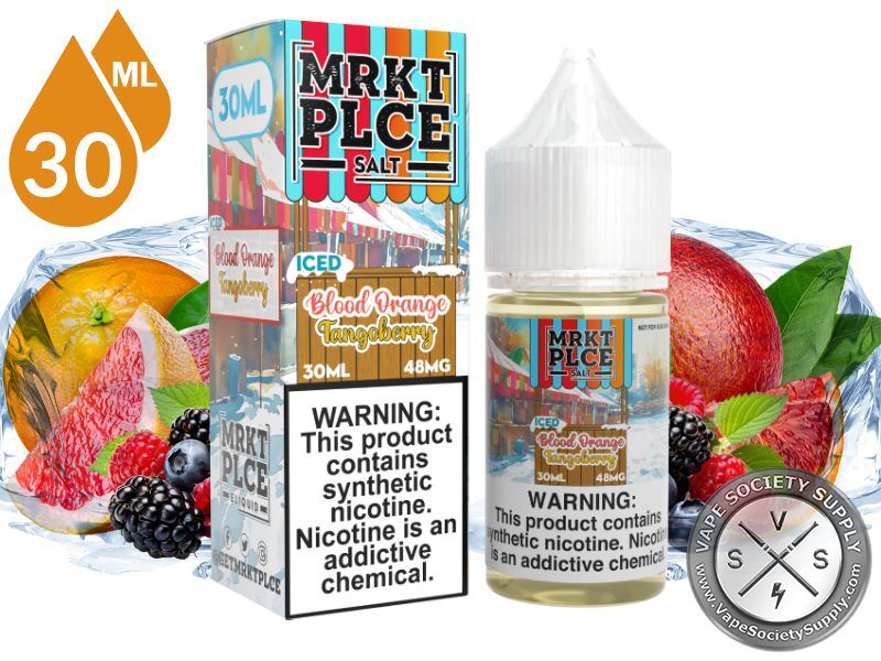 Iced Blood Orange Tangoberry MRKT PLCE SALT