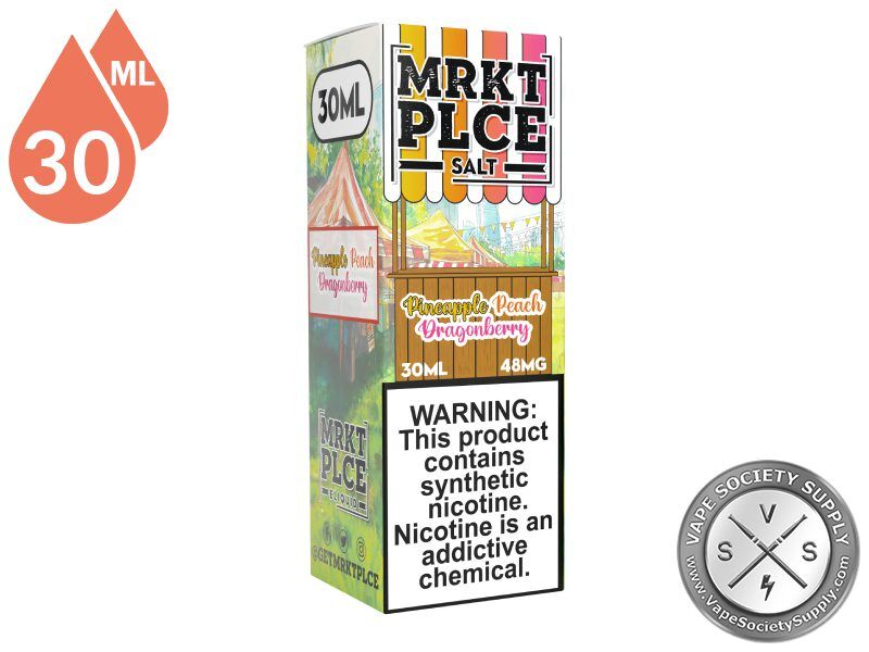 Pineapple Peach Dragonberry by MRKT PLCE Salt 30ml box