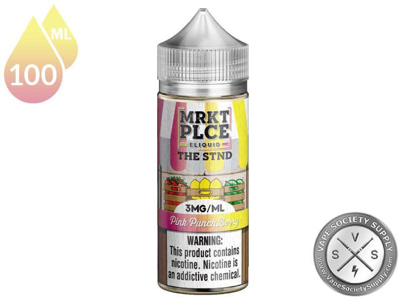 Pink Punchberry THE STND by MRKT PLCE 100ml bottle