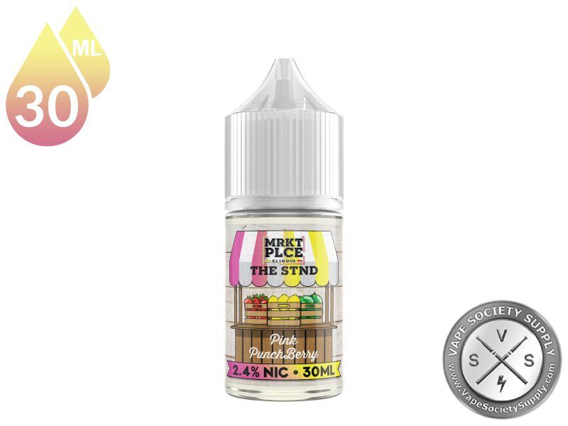 Pink Punchberry THE STND by MRKT PLCE Salt 30ml bottle