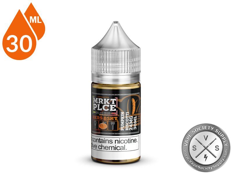 Pumpkin Biscotti BKRS BSKT by MRKT PLCE Salt 30ml bottle