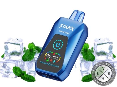 STARX S20000 Smart Touch Screen Disposable Powered By UPENDS Miami Mint