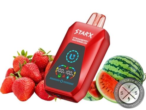 STARX S20000 Smart Touch Screen Disposable Powered By UPENDS Strawberry Watermelon