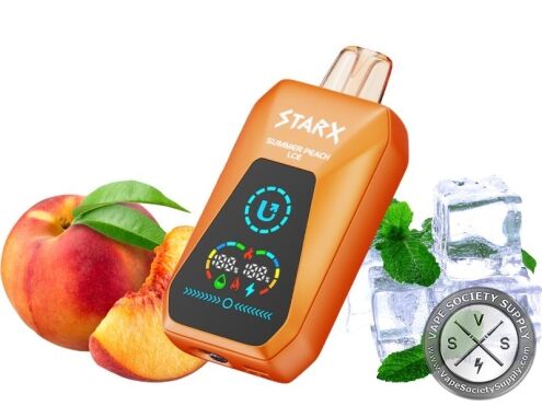 STARX S20000 Smart Touch Screen Disposable Powered By UPENDS Summer Peach Ice