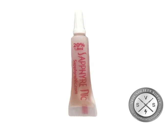 Sapphyre Nic 20% nicotine squeeze tube, 1.8ml, red label