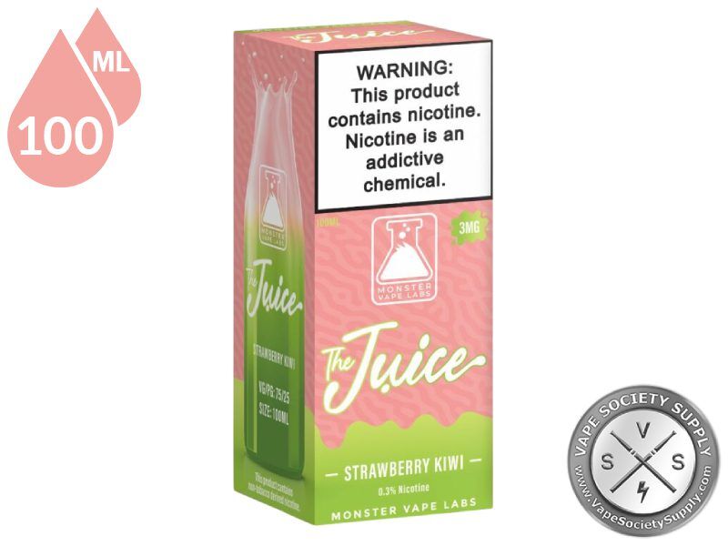 Strawberry Kiwi The Juice 100ml box
